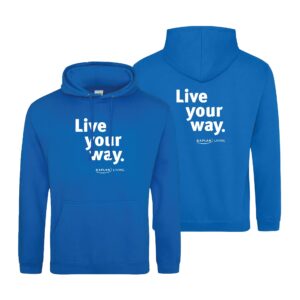AWD College Hoody Hooded Sweatshirt In Sapphire
